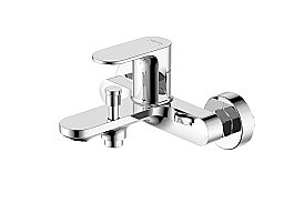 Смеситель для ванны Aquatek Альфа AQ1940CR хром купить в интернет-магазине сантехники Sanbest
