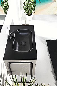 Тумба с раковиной Armadi Art Vallessi 80 кашемир для ванной в интернет-магазине Sanbest