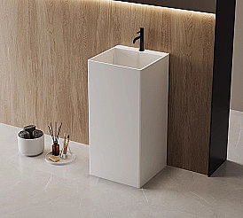 Раковина Cezares CZR-SLIDER 400/850-LV-SS белая купить в интернет-магазине Sanbest