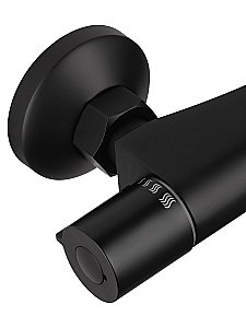 Смеситель для душа с термостатом WONZON & WOGHAND INN 5 WW-B1005-A-MB черный матовый купить в интернет-магазине сантехники Sanbest