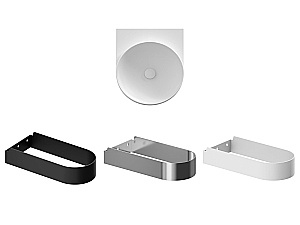 Раковина Ravak Yard 400 XJX0E040000 белый матовый купить в интернет-магазине Sanbest