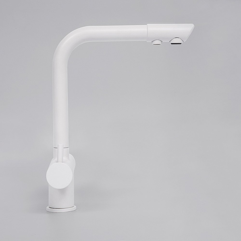 Смеситель для кухни WasserKRAFT A8357 белый купить в интернет-магазине сантехники Sanbest