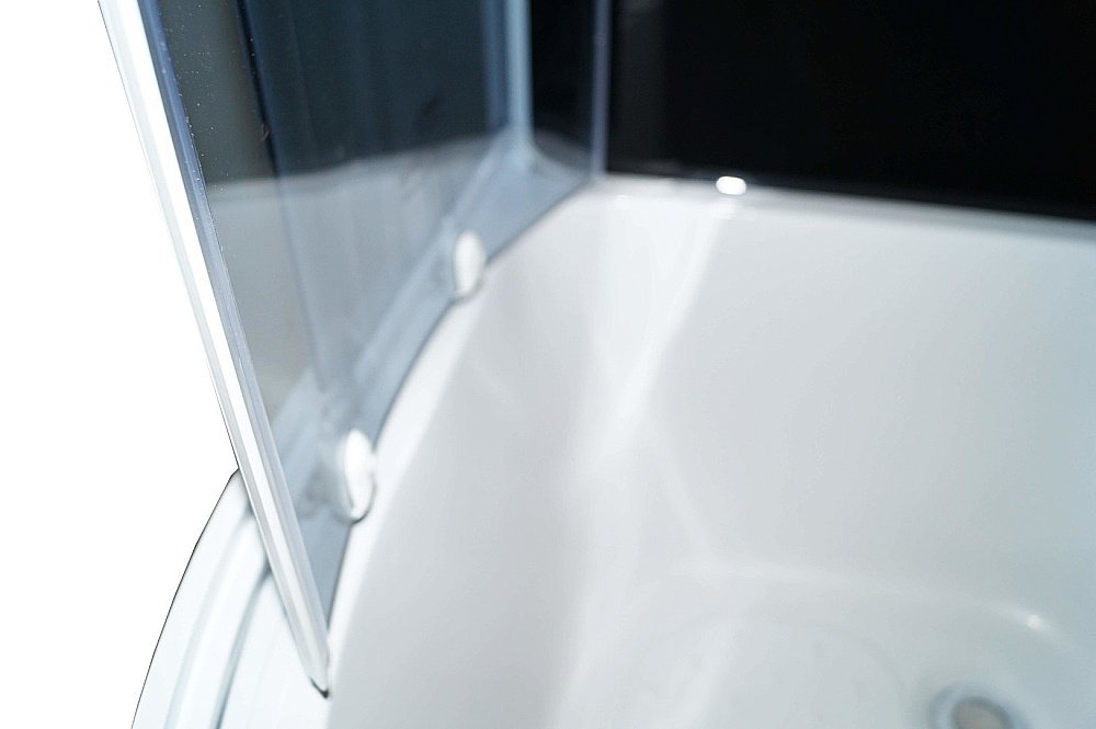 Душевая кабина Parly Classic Эконом ECM921, тропический душ, белая, 90×90 см купить в интернет-магазине Sanbest