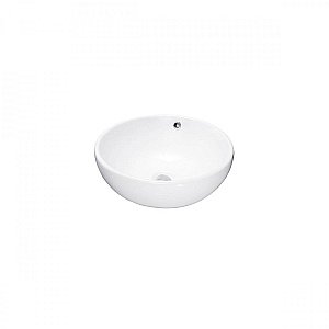 Раковина накладная Bravat Circle 44 C22283W-ENG белая купить в интернет-магазине Sanbest