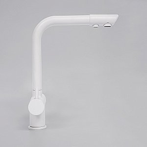 Смеситель для кухни WasserKRAFT A8357 белый купить в интернет-магазине сантехники Sanbest