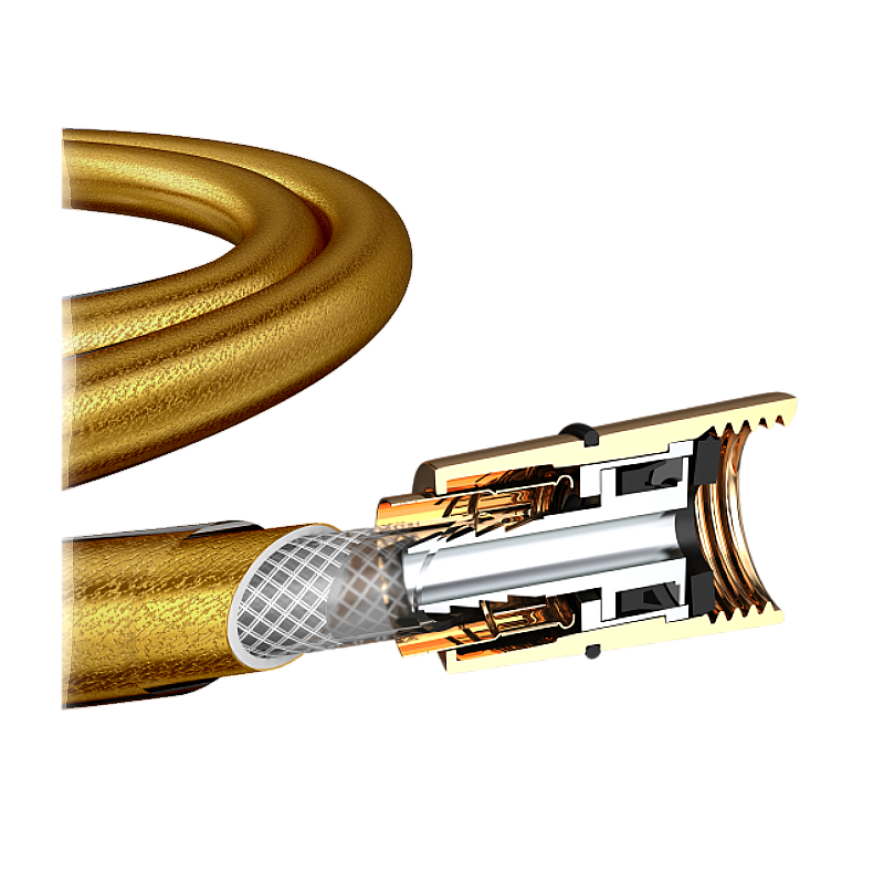 Душевой шланг Elghansa 100 SH072-Bronze бронза купить в интернет-магазине сантехники Sanbest