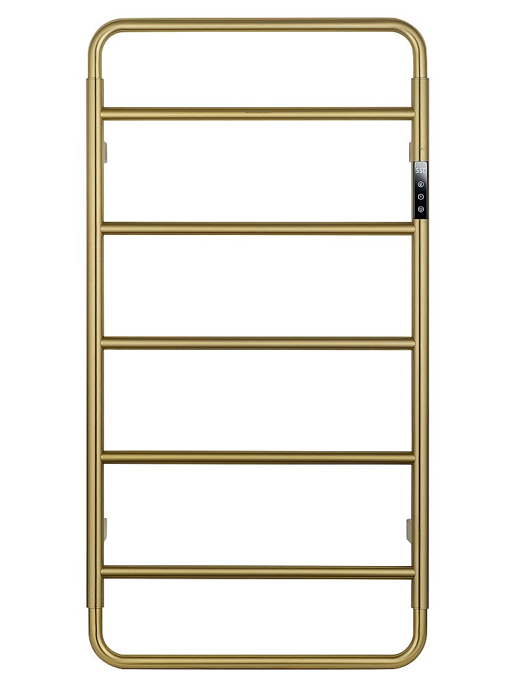 Полотенцесушитель электрический WONZON & WOGHAND WISMAR, Брашированное золото (WW-AL202-BG) купить в интернет-магазине сантехники Sanbest