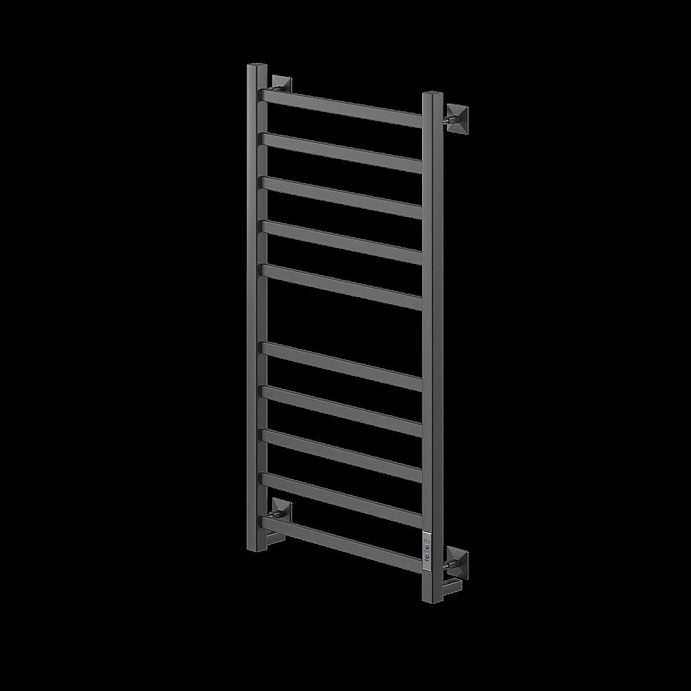 Полотенцесушитель электрический Veconi Barro-A B10050B-A черный купить в интернет-магазине сантехники Sanbest