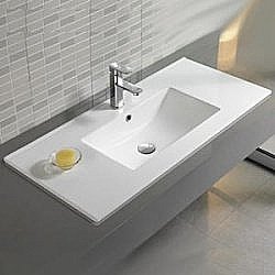Раковина Melana 9090E-805 белая купить в интернет-магазине Sanbest