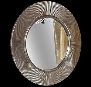 Зеркало Boheme Shine 80 Серебро в ванную от интернет-магазине сантехники Sanbest