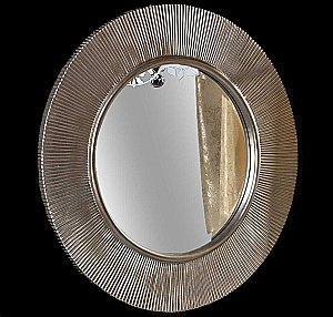 Зеркало Boheme Shine 80 Серебро в ванную от интернет-магазине сантехники Sanbest