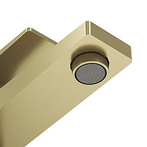 Смеситель для раковины высокий Grossman Classic 520.K35.04.320 золото сатиновый купить в интернет-магазине сантехники Sanbest