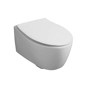 Унитаз подвесной SIMAS Lft Spazio LFT18 безободковый, белый купить в интернет-магазине Sanbest