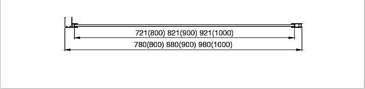 Душевой уголок Aquatek Ария 80х100 стекло прозрачное/профиль хром купить в интернет-магазине Sanbest
