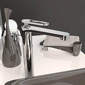 Смеситель для раковины Elghansa Darrel 16H5050 хром купить в интернет-магазине сантехники Sanbest