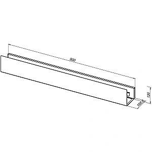 Полка Aquanet Магнум Н 341541 90 белая матовая купить в интернет-магазине сантехники Sanbest
