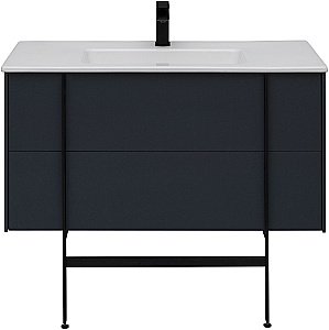 Тумба с раковиной Allen Brau REALITY 1.32008.AM 121 антрацит матовый для ванной в интернет-магазине Sanbest