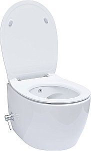 Унитаз Allen Brau Fantasy 4.11HC1.20 безободковый, с крышкой микролифт, белый купить в интернет-магазине Sanbest