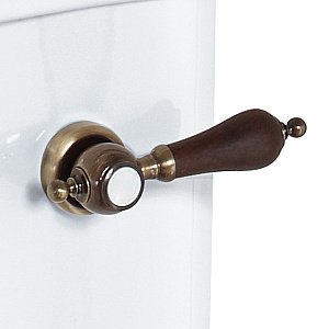 Унитаз Migliore Bella 31099 белый/бронза купить в интернет-магазине Sanbest