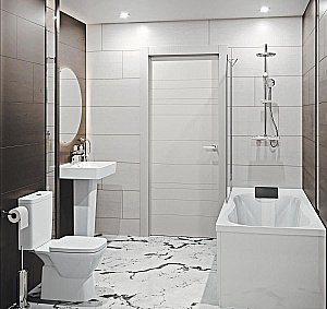 Унитаз-компакт Santek Нео 1WH302187 с бачком, с крышкой купить в интернет-магазине Sanbest