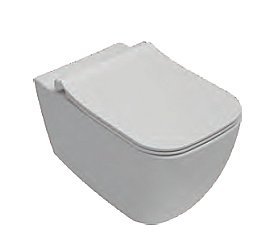 Унитаз подвесной Isvea VEA Cubo 10VA02001SV-2L белый матовый, безободковый купить в интернет-магазине Sanbest