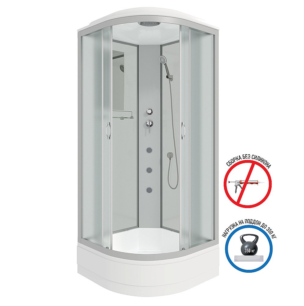 Душевая кабина Niagara Classic NG-3301G 90х90 купить в интернет-магазине Sanbest