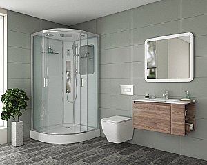 Душевая кабина с сенсором Niagara Premium NG- 6002-01G 100x100 купить в интернет-магазине Sanbest