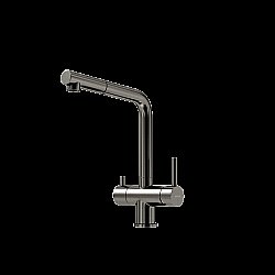 Смеситель для кухни Sancos Spin SC4015GG вороненая сталь купить в интернет-магазине сантехники Sanbest