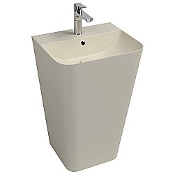 Раковина ISVEA Sott'Aqua 50 10SQ37001SV-2K слоновая кость матовый купить в интернет-магазине Sanbest