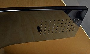 Душевая панель Leroy Titanium Black купить в интернет-магазине сантехники Sanbest