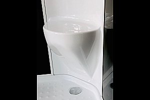 Душевая кабина Royal Bath RB90HK6-BT 90x90 профиль белый/стекло прозрачное купить в интернет-магазине Sanbest