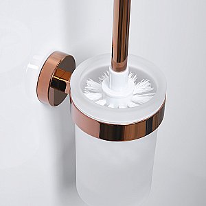 Ершик для унитаза WasserKRAFT Asphe K-77727 розовое золото купить в интернет-магазине сантехники Sanbest