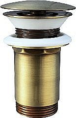 Донный клапан для раковины Rav-Slezak MD0484SM бронза купить в интернет-магазине сантехники Sanbest