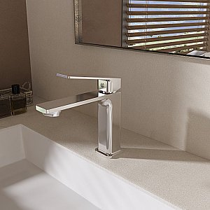 Смеситель для раковины Vincea Core VBF-4CO1CH хром купить в интернет-магазине сантехники Sanbest