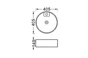 Раковина накладная Aquatek Европа AQ5212-MG серая матовая купить в интернет-магазине Sanbest