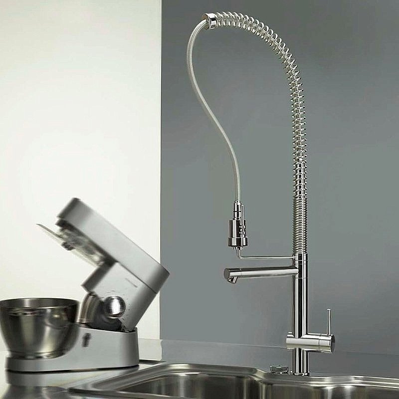 Смеситель для кухни Webert Kitchen Springy SN921402015 купить в интернет-магазине сантехники Sanbest