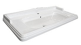 Раковина CeramaLux N 101,5 3310 белая купить в интернет-магазине Sanbest