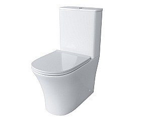 Унитаз напольный Grossman CLASSIC GR-4466S безободковый, с бачком, с крышкой микролифт, белый купить в интернет-магазине Sanbest