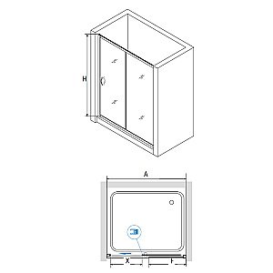 Душевая система RGW Shower Panels SP-6143-01 50140801-01 хром купить в интернет-магазине сантехники Sanbest