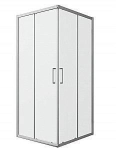 Душевой уголок Bravat DROP BS090.2200A 90х90 стекло прозрачное/профиль хром купить в интернет-магазине Sanbest