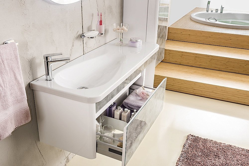 Раковина Creavit Trump 120 TP120.00000 белая купить в интернет-магазине Sanbest