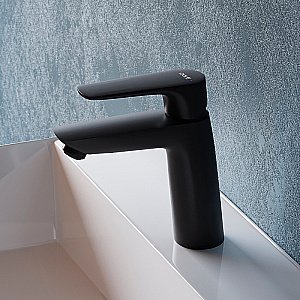 Смеситель для раковины Dorff Prime New D40102122 черный матовый купить в интернет-магазине сантехники Sanbest