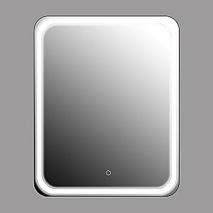 Зеркало Loranto Дина CS00098008 69х89 сенсорный выключатель с функцией диммера в ванную от интернет-магазине сантехники Sanbest