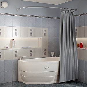 Карниз для шторы Радомир на ванну Орсини купить в интернет-магазине сантехники Sanbest