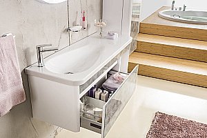 Раковина Creavit Trump 120 TP120.00000 белая купить в интернет-магазине Sanbest