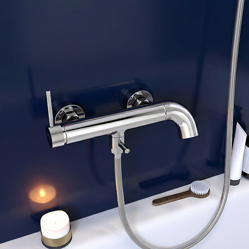 Смеситель для ванны Elghansa RADIANT XQ 2347181 хром купить в интернет-магазине сантехники Sanbest