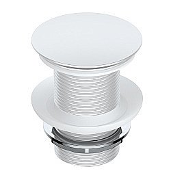 Донный клапан для раковины WasserKraft Mindel 8500 A246 белый Soft-touch купить в интернет-магазине сантехники Sanbest