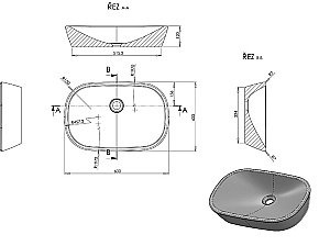 Раковина Ravak CERAMIC O XJX01160001 купить в интернет-магазине Sanbest