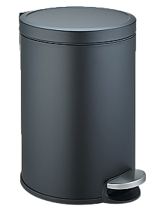 Ведро для мусора WeltWasser Lora 10000013836 черное матовое купить в интернет-магазине сантехники Sanbest