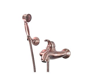 Смеситель для ванны Webert Aurora AU850101060 медь купить в интернет-магазине сантехники Sanbest
